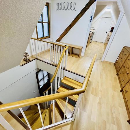 Apartamento Blaue Tulpe, Balkon Mit Traumblick Rostock Exterior foto