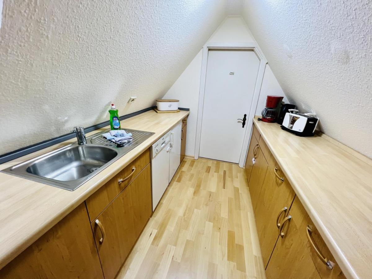 Apartamento Blaue Tulpe, Balkon Mit Traumblick Rostock Exterior foto