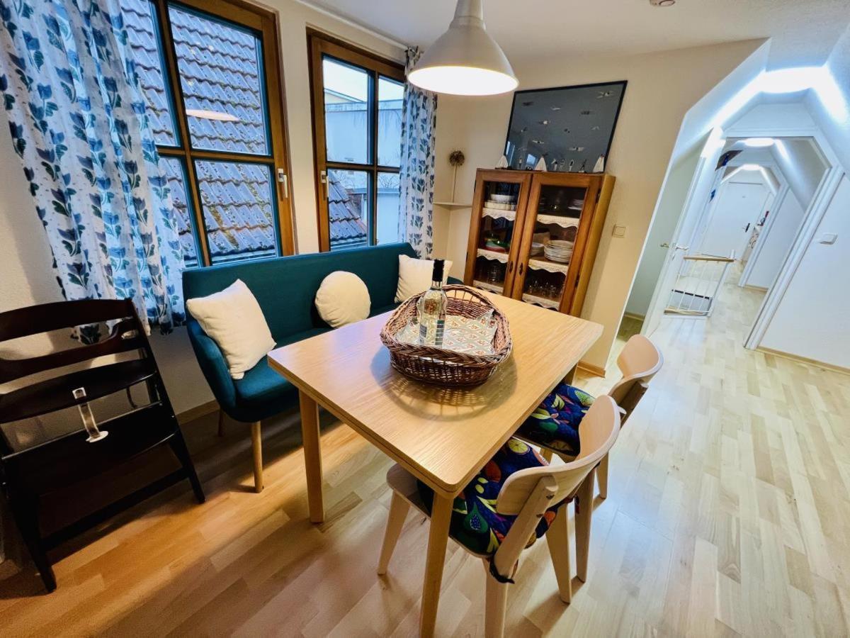 Apartamento Blaue Tulpe, Balkon Mit Traumblick Rostock Exterior foto