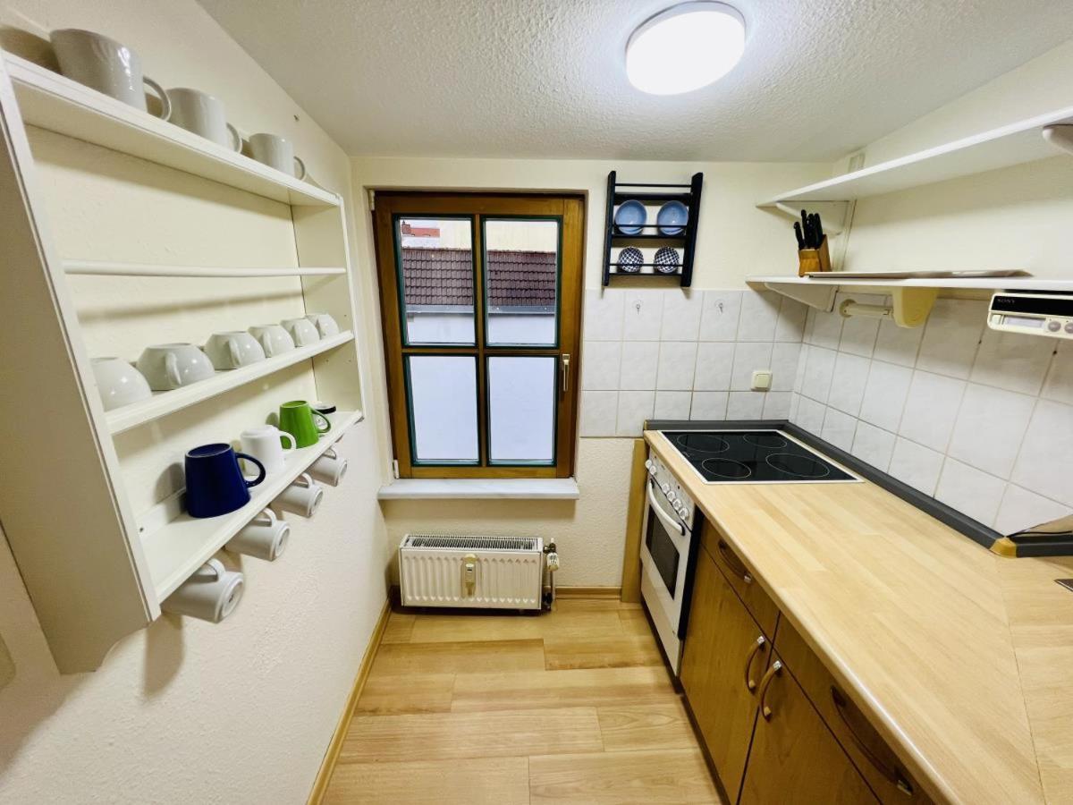 Apartamento Blaue Tulpe, Balkon Mit Traumblick Rostock Exterior foto