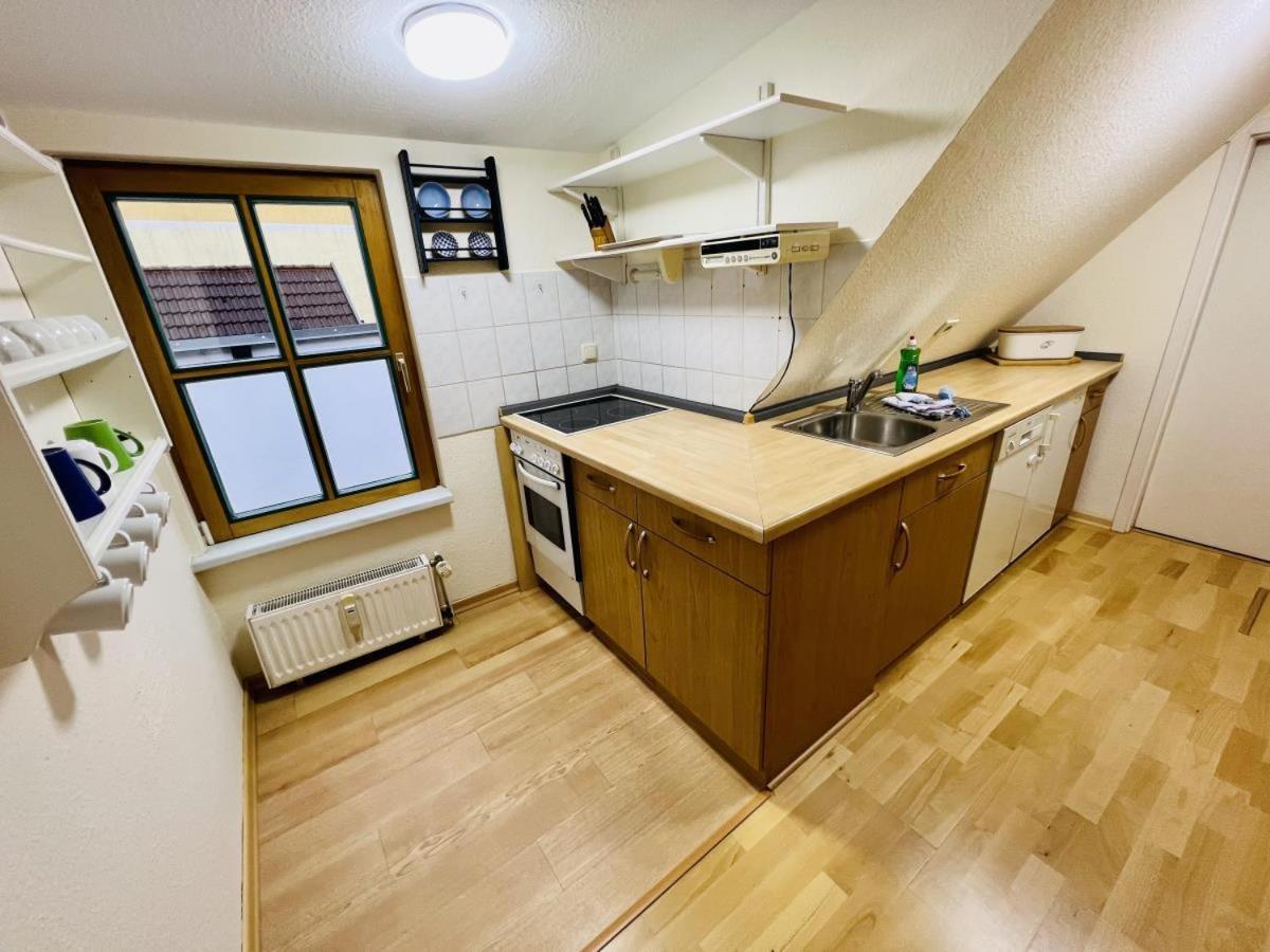 Apartamento Blaue Tulpe, Balkon Mit Traumblick Rostock Exterior foto