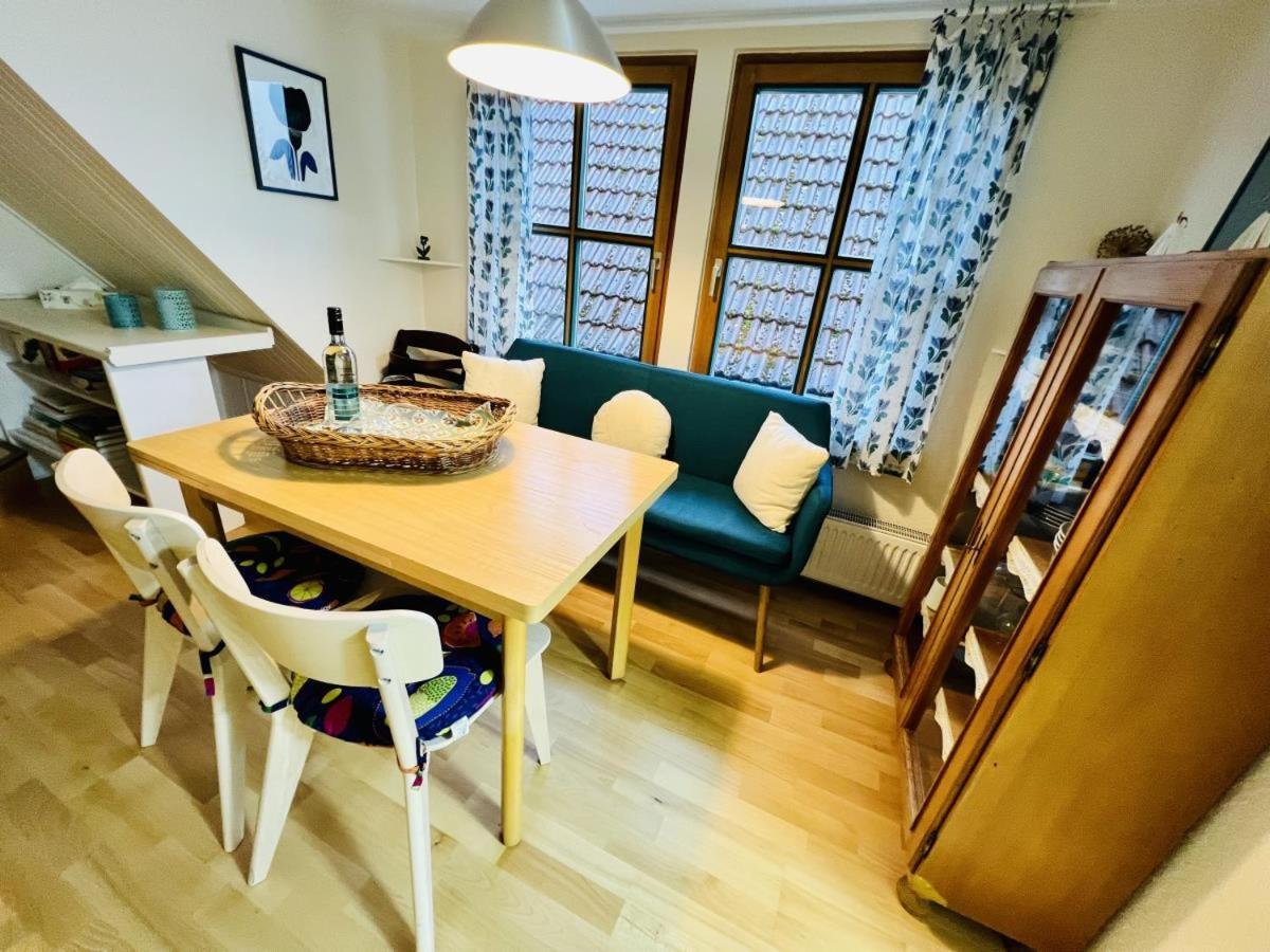 Apartamento Blaue Tulpe, Balkon Mit Traumblick Rostock Exterior foto